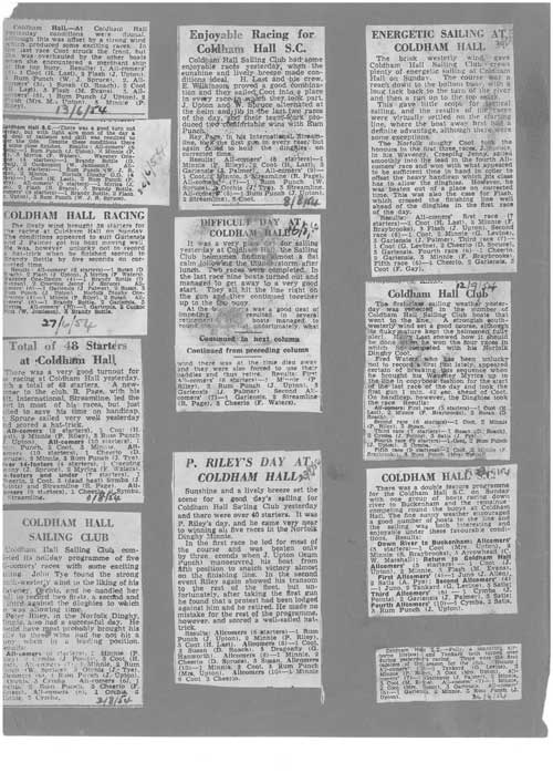 News Cuttings 1954
